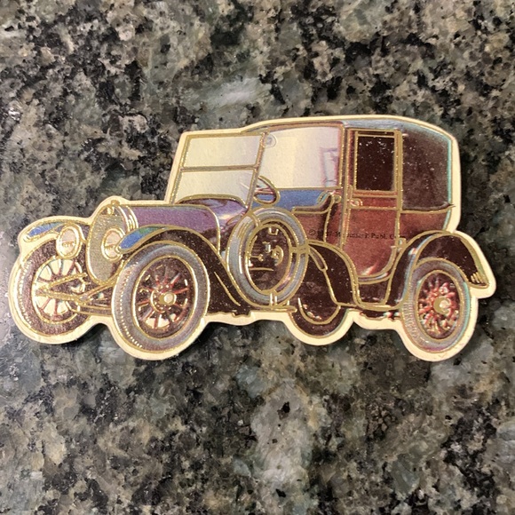 Collection of 6 Antique/Vintage Cardboard Cutout Car Ornaments - Picture 8 of 8